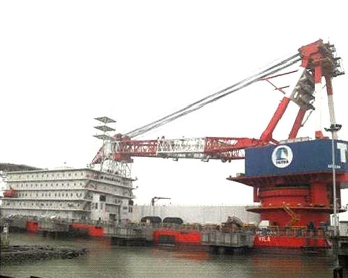 1600T Pipe Laying Barge